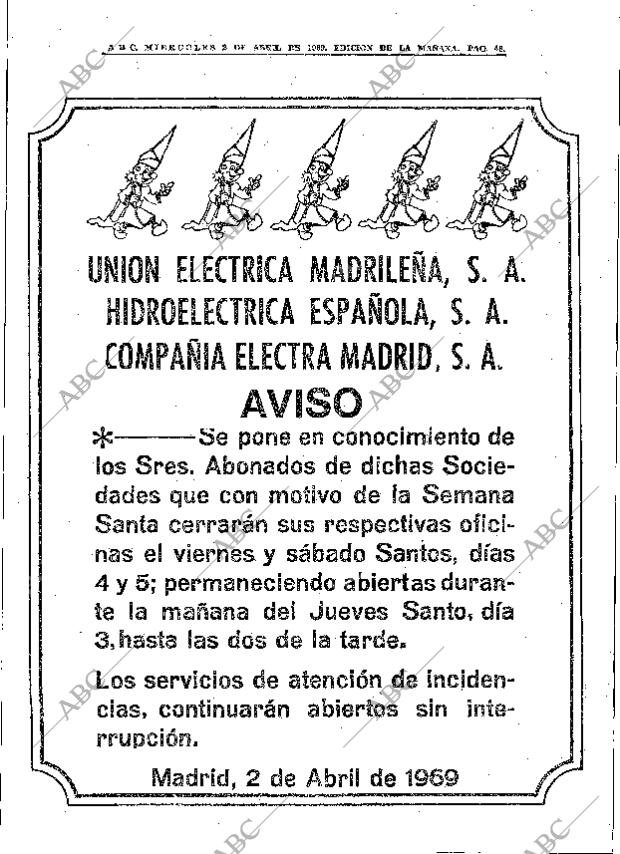 ABC MADRID 02-04-1969 página 56