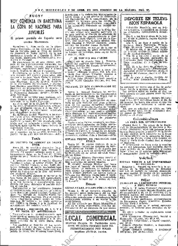 ABC MADRID 02-04-1969 página 67