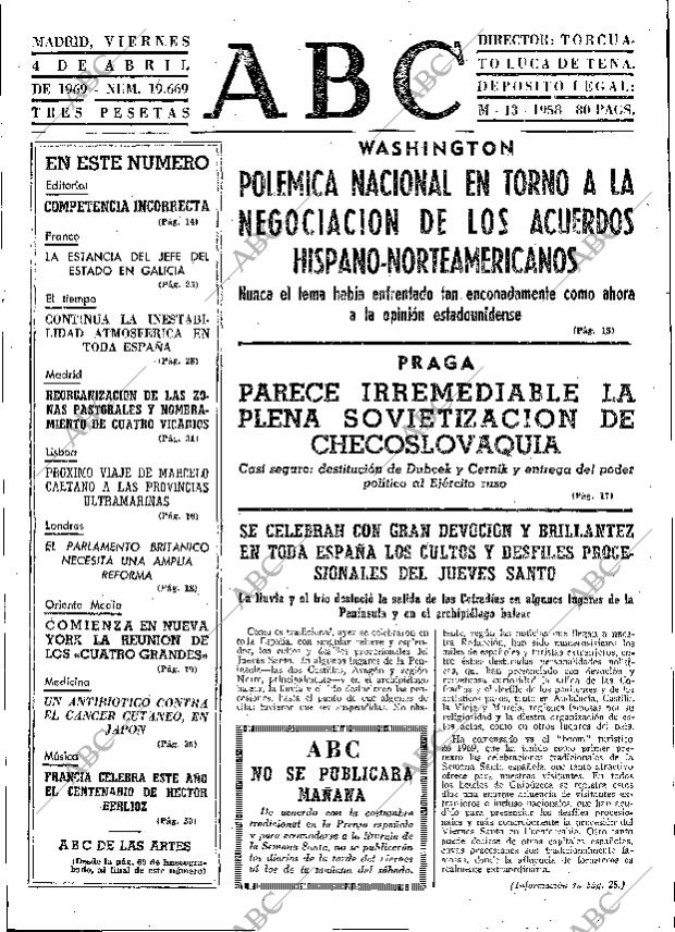 ABC MADRID 04-04-1969 página 23