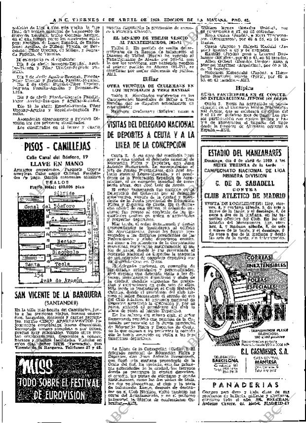 ABC MADRID 04-04-1969 página 58