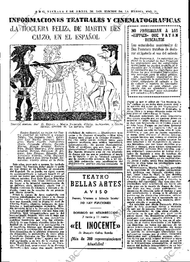 ABC MADRID 04-04-1969 página 61