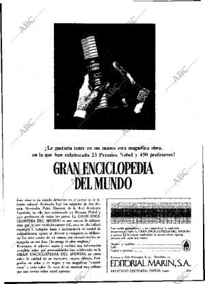 BLANCO Y NEGRO MADRID 05-04-1969 página 12