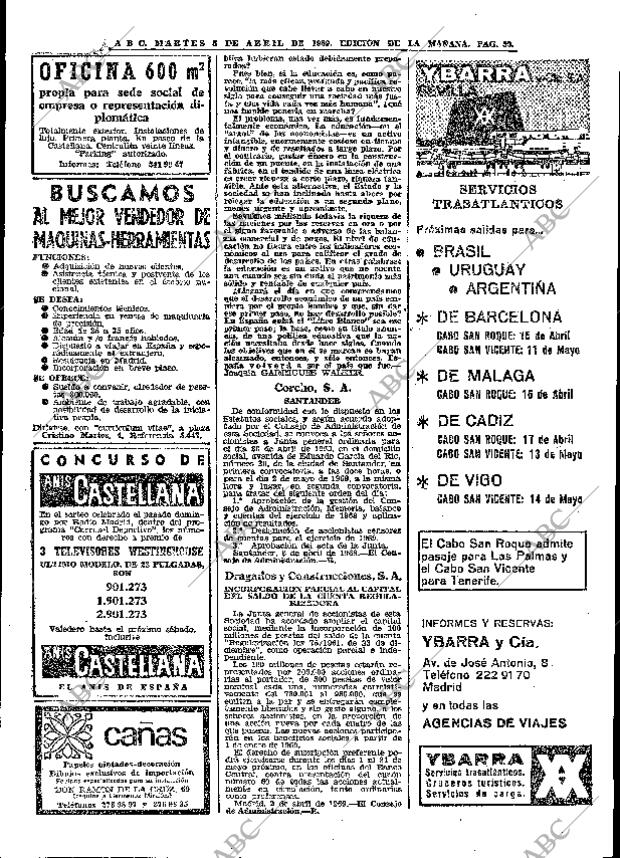 ABC MADRID 08-04-1969 página 64