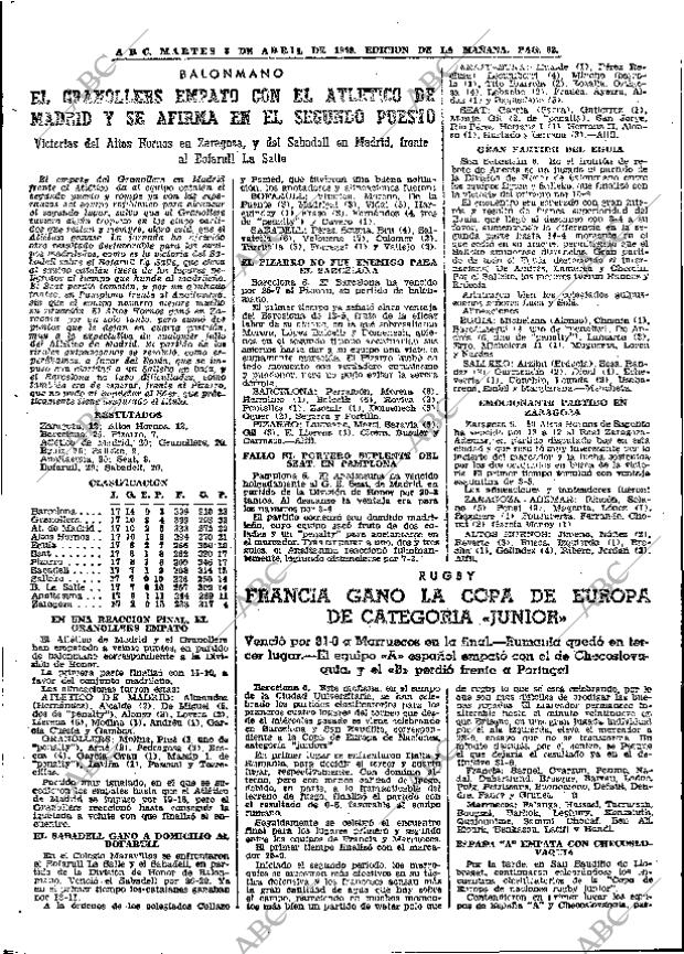 ABC MADRID 08-04-1969 página 76