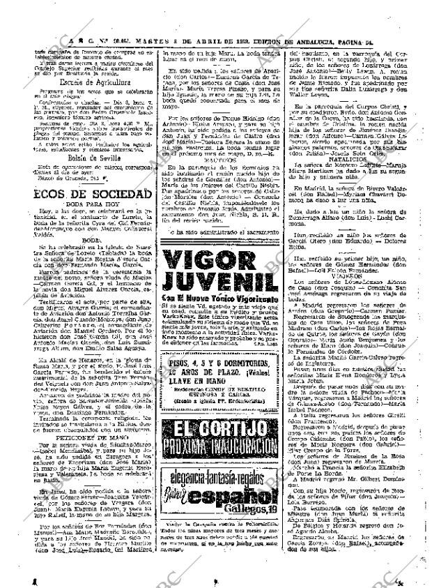 ABC SEVILLA 08-04-1969 página 54