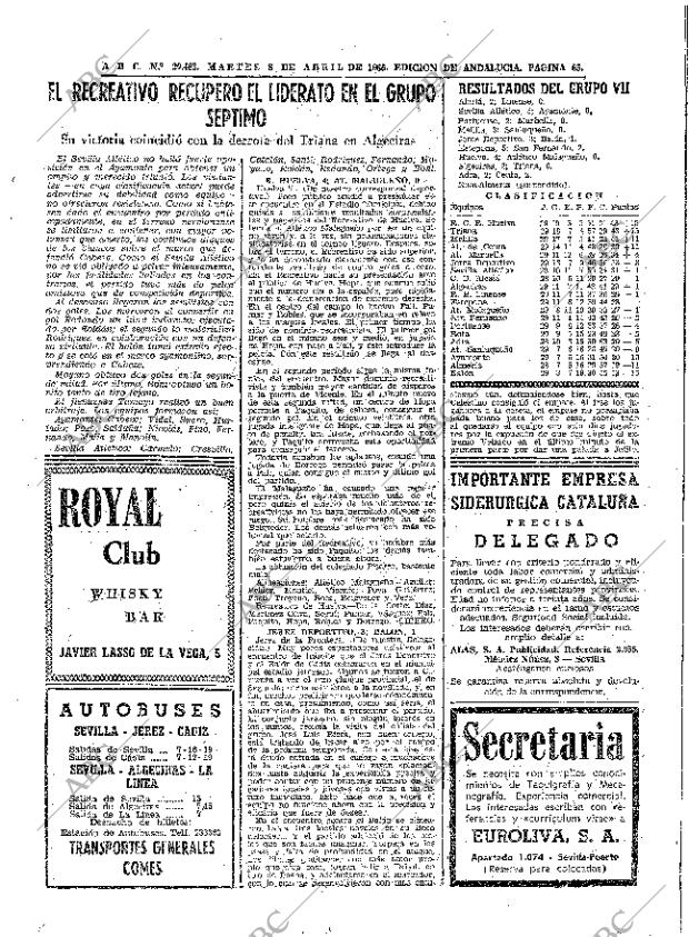 ABC SEVILLA 08-04-1969 página 65