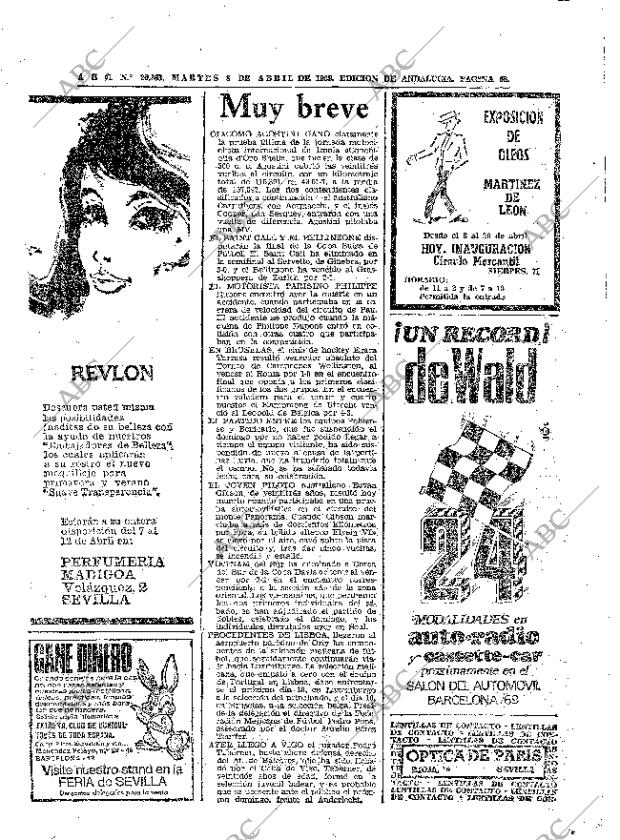 ABC SEVILLA 08-04-1969 página 68