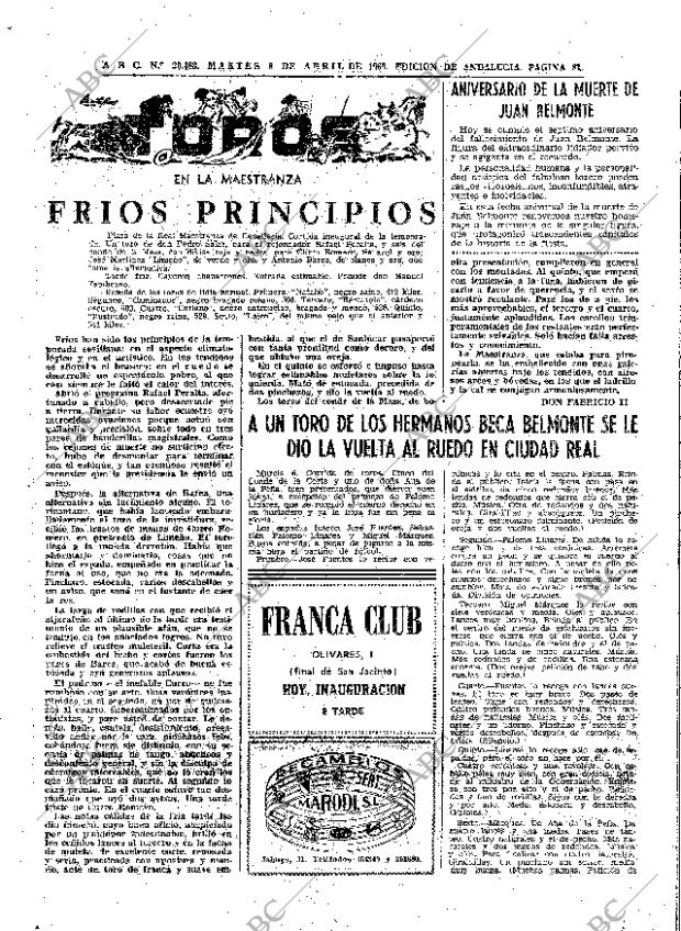 ABC SEVILLA 08-04-1969 página 81