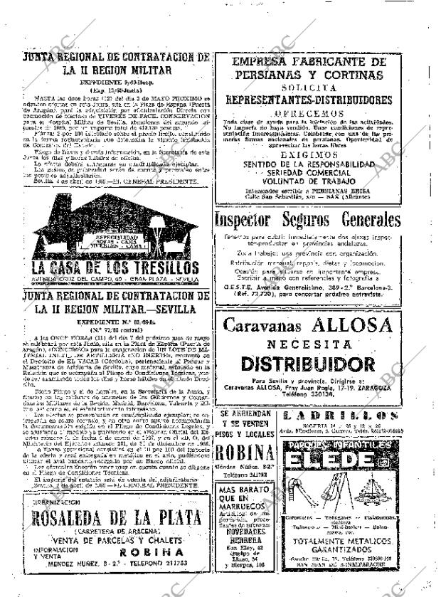 ABC SEVILLA 08-04-1969 página 92