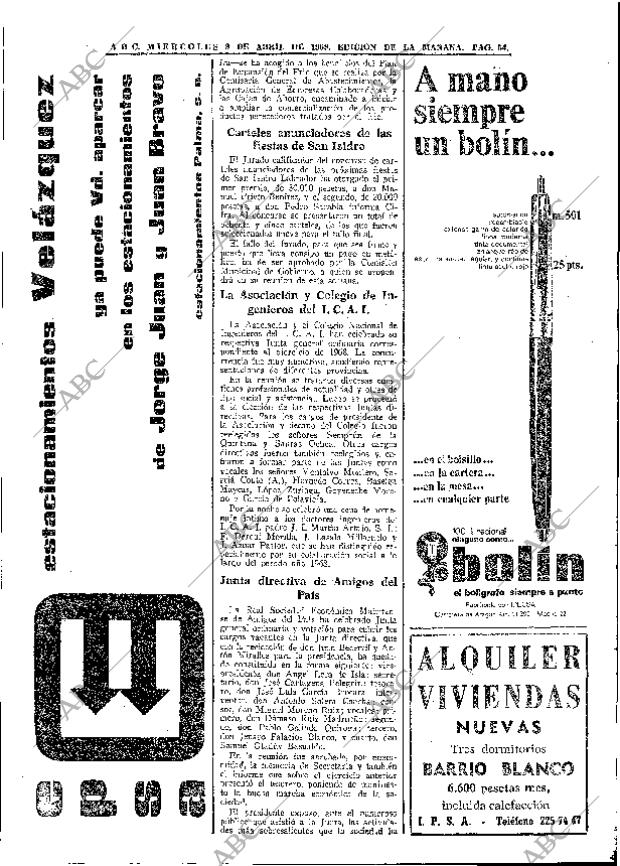 ABC MADRID 09-04-1969 página 76