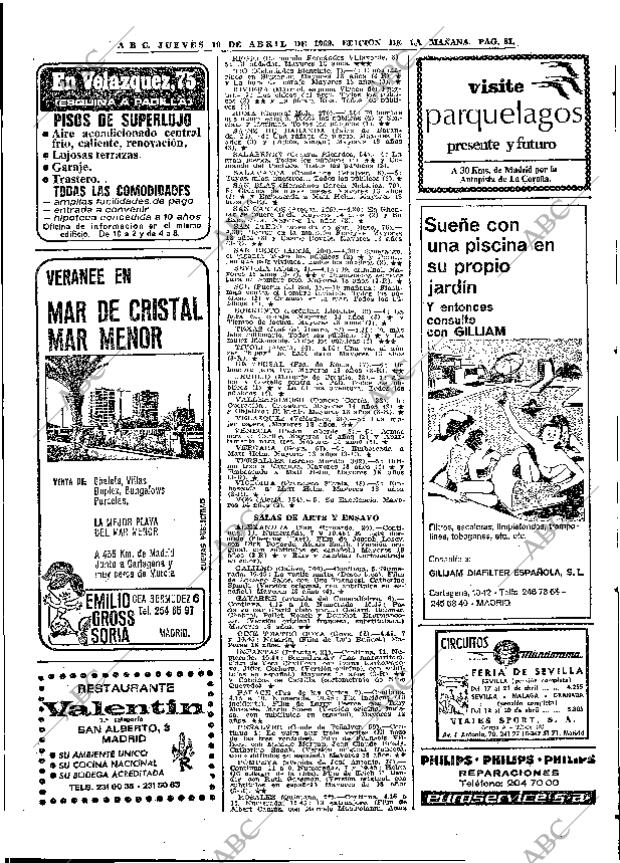 ABC MADRID 10-04-1969 página 99