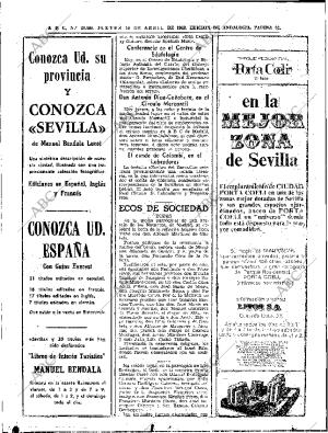 ABC SEVILLA 10-04-1969 página 52