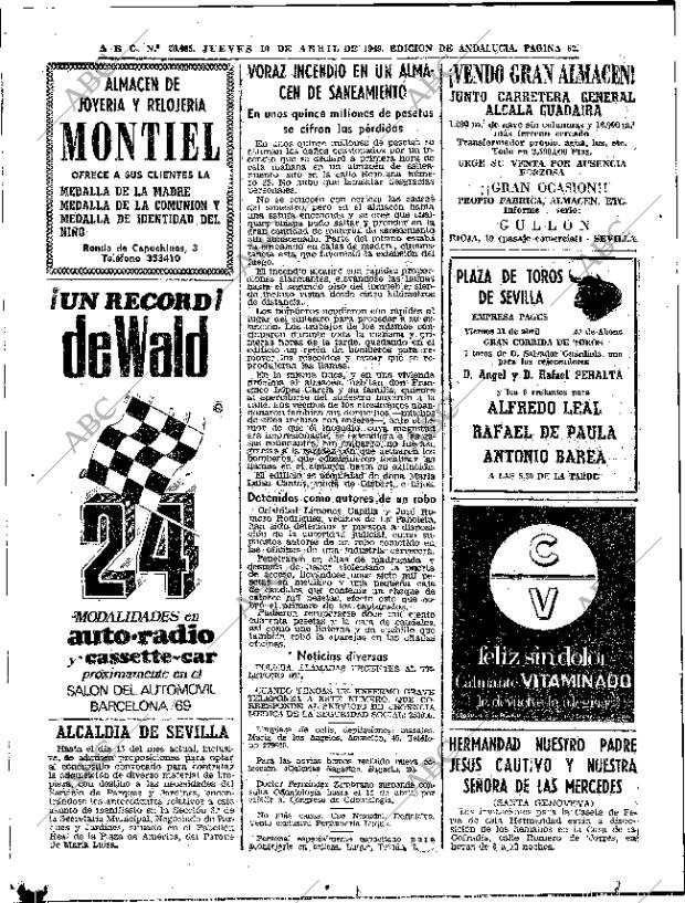 ABC SEVILLA 10-04-1969 página 62