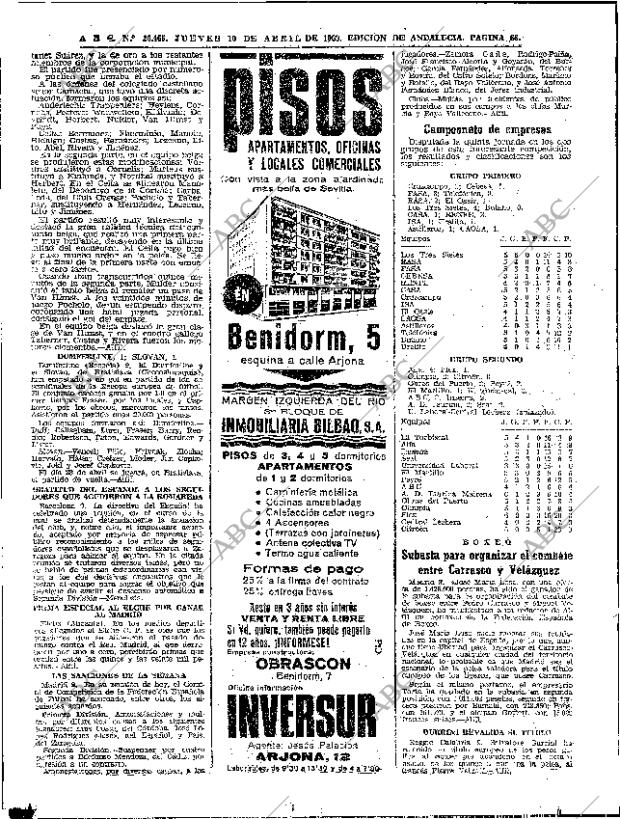 ABC SEVILLA 10-04-1969 página 66