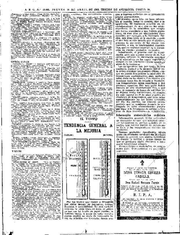ABC SEVILLA 10-04-1969 página 70