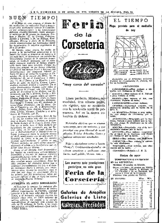 ABC MADRID 13-04-1969 página 44