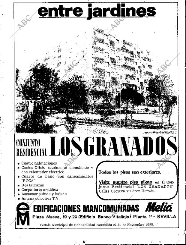 ABC SEVILLA 13-04-1969 página 18