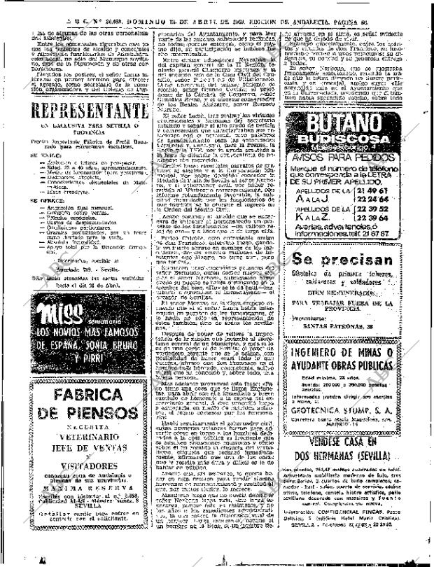 ABC SEVILLA 13-04-1969 página 66