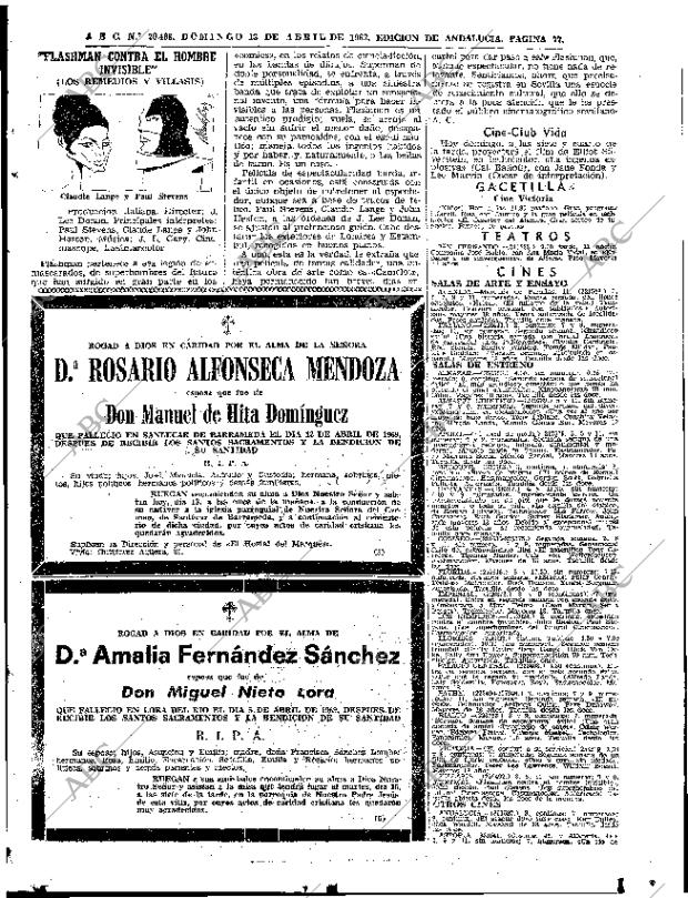 ABC SEVILLA 13-04-1969 página 77