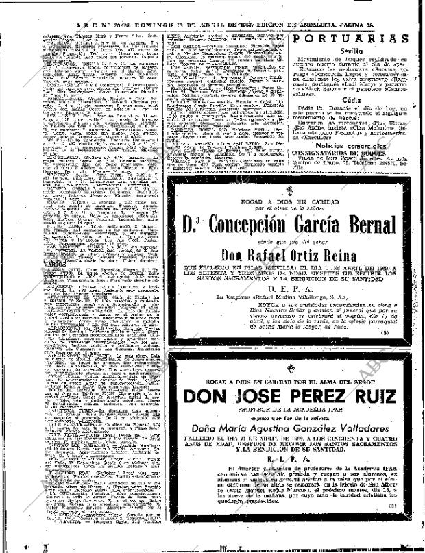 ABC SEVILLA 13-04-1969 página 78