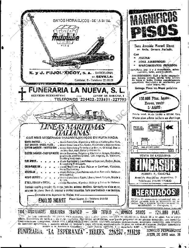 ABC SEVILLA 13-04-1969 página 93