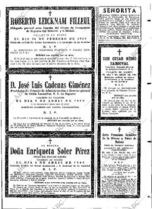 ABC MADRID 15-04-1969 página 109