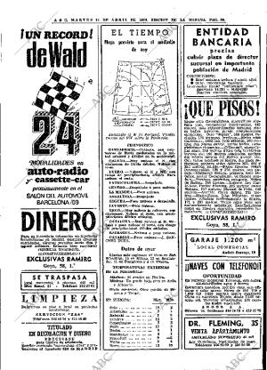 ABC MADRID 15-04-1969 página 46