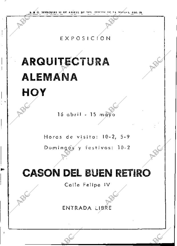 ABC MADRID 16-04-1969 página 78
