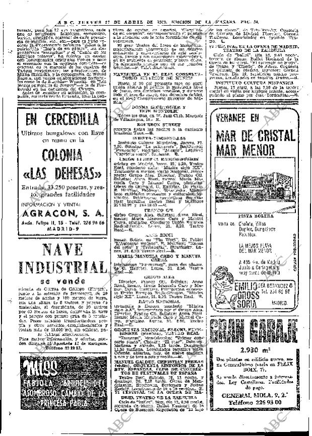 ABC MADRID 17-04-1969 página 110