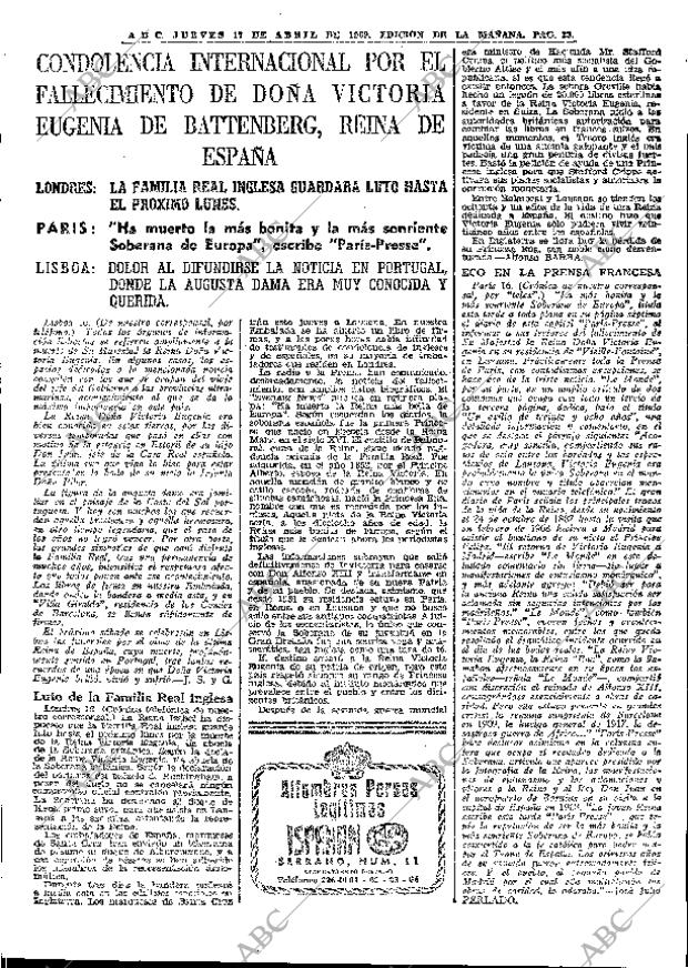 ABC MADRID 17-04-1969 página 59