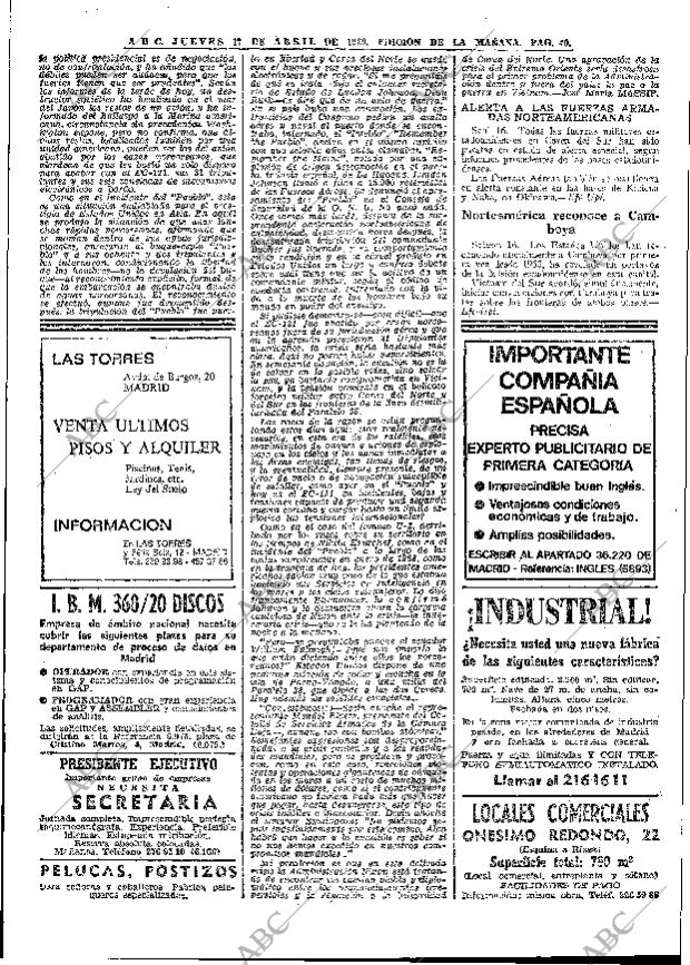 ABC MADRID 17-04-1969 página 66