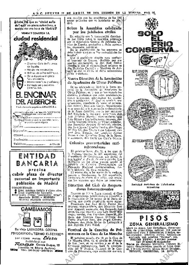 ABC MADRID 17-04-1969 página 82