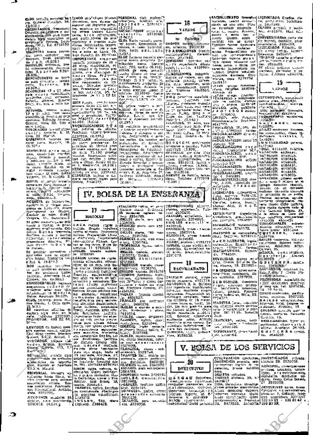 ABC MADRID 18-04-1969 página 134