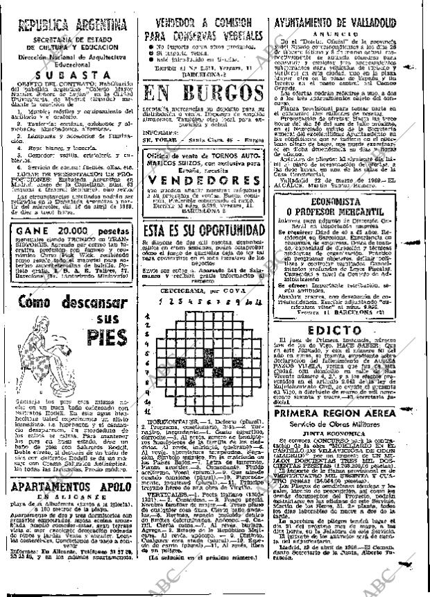 ABC MADRID 19-04-1969 página 149