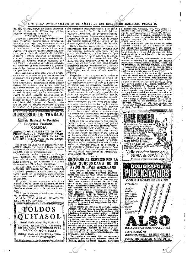 ABC SEVILLA 19-04-1969 página 34