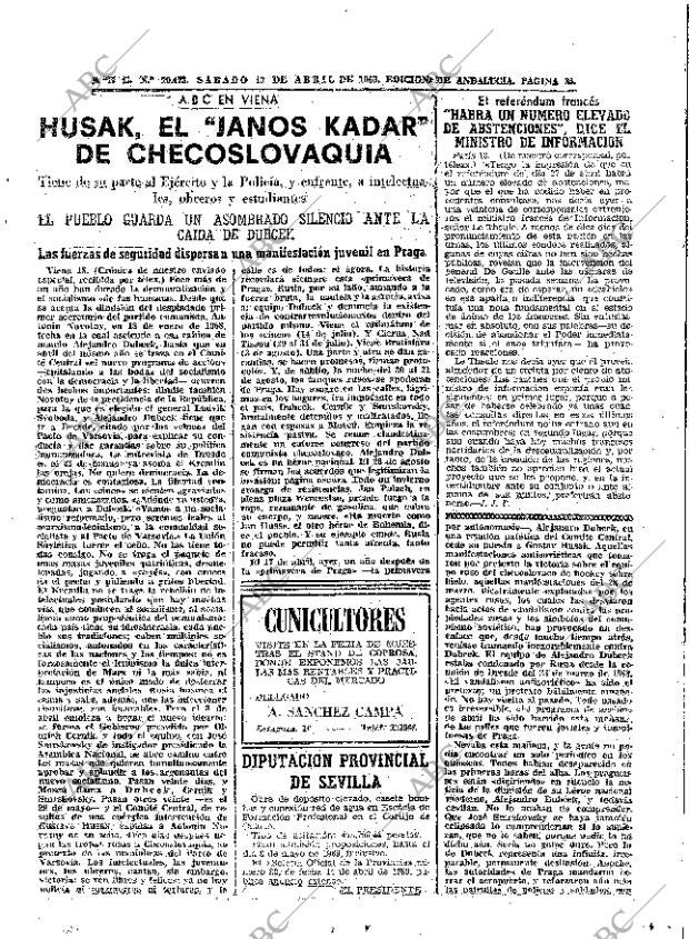 ABC SEVILLA 19-04-1969 página 35