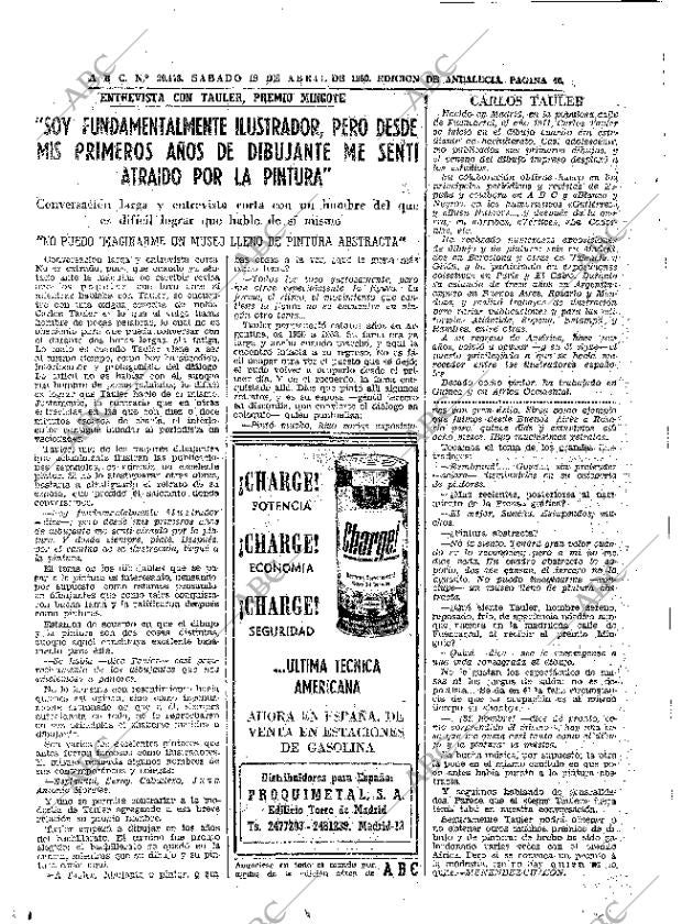 ABC SEVILLA 19-04-1969 página 40