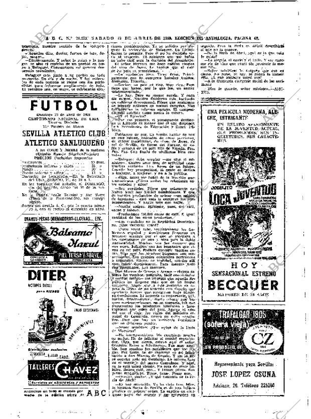 ABC SEVILLA 19-04-1969 página 48