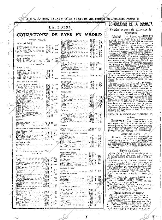 ABC SEVILLA 19-04-1969 página 51