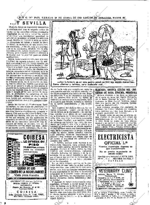 ABC SEVILLA 19-04-1969 página 62