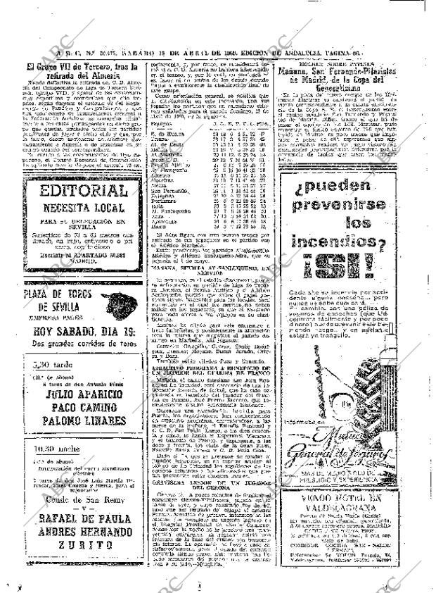ABC SEVILLA 19-04-1969 página 66