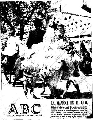 ABC SEVILLA 20-04-1969 página 1