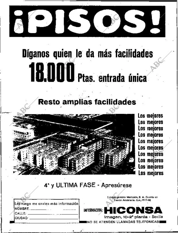 ABC SEVILLA 20-04-1969 página 22