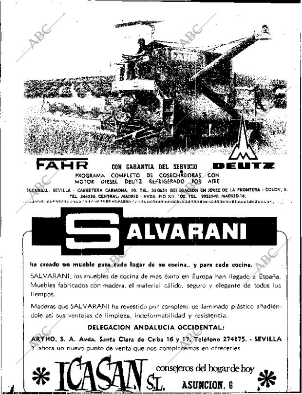 ABC SEVILLA 20-04-1969 página 52