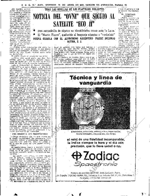 ABC SEVILLA 20-04-1969 página 71