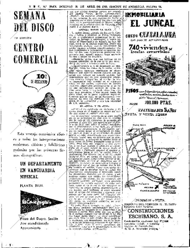 ABC SEVILLA 20-04-1969 página 72