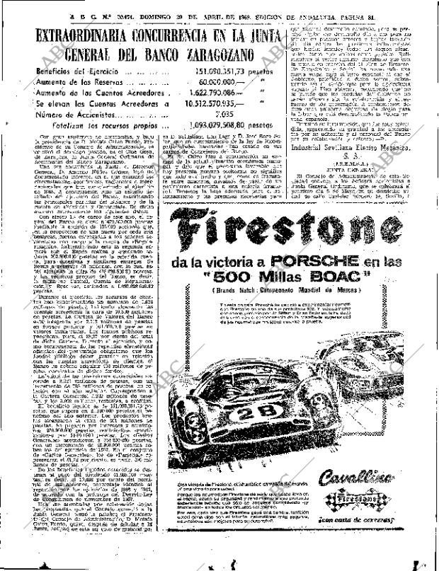 ABC SEVILLA 20-04-1969 página 75