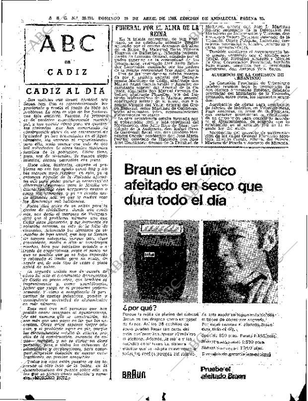 ABC SEVILLA 20-04-1969 página 77