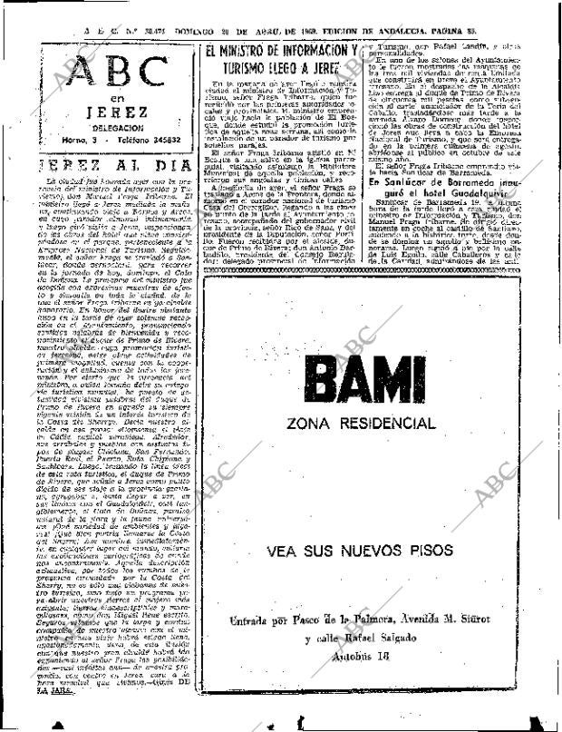 ABC SEVILLA 20-04-1969 página 79