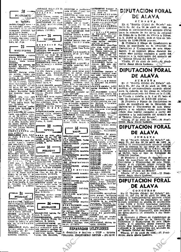 ABC MADRID 22-04-1969 página 111